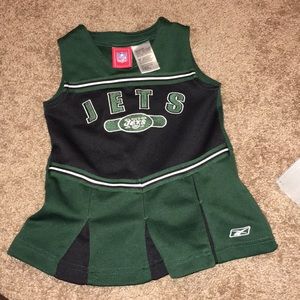 Reebok NFL NY JETS Toddler Cheerleader Dress